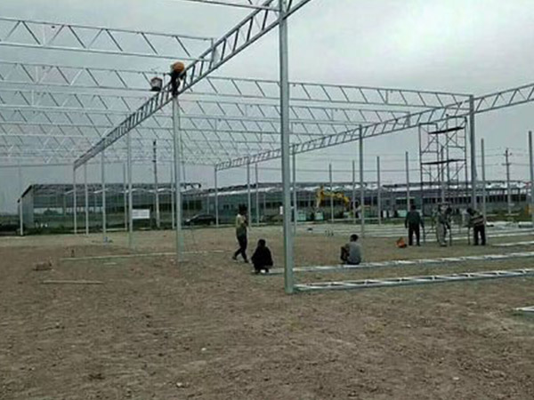 雞西大棚骨架搭建
