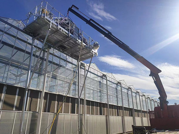 現(xiàn)代農(nóng)業(yè)智能大棚設(shè)計施工