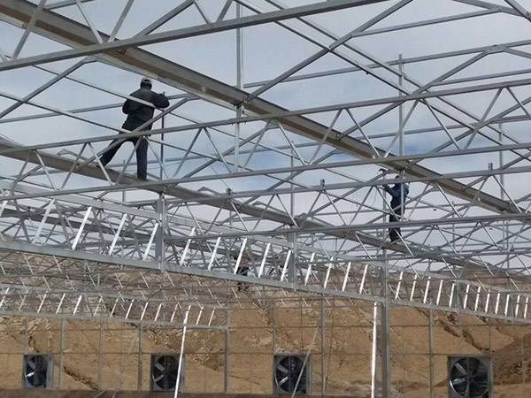 萊蕪大棚骨架安裝